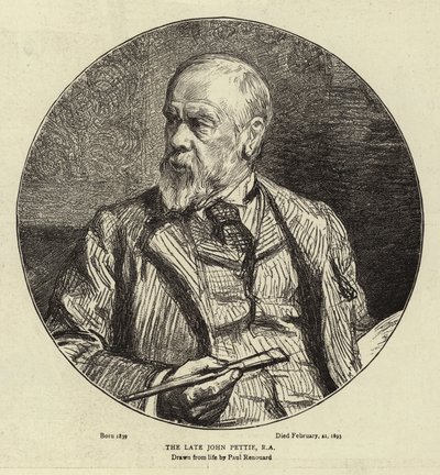 Zesnulý John Pettie, RA od Charles Paul Renouard